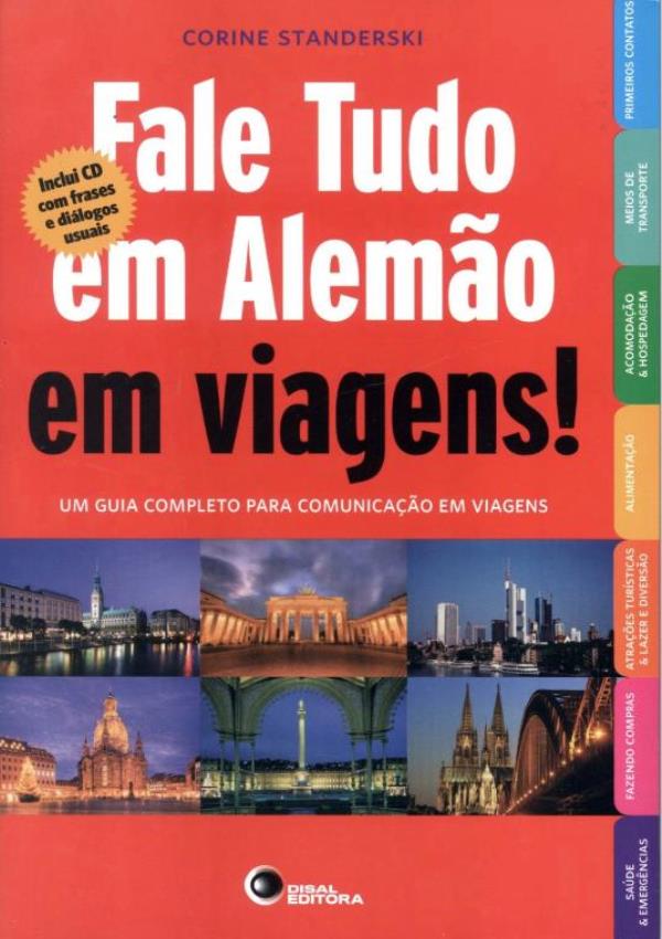 Miniatura Fale Tudo Em Alemao Em Viagens! Com Cd Audio