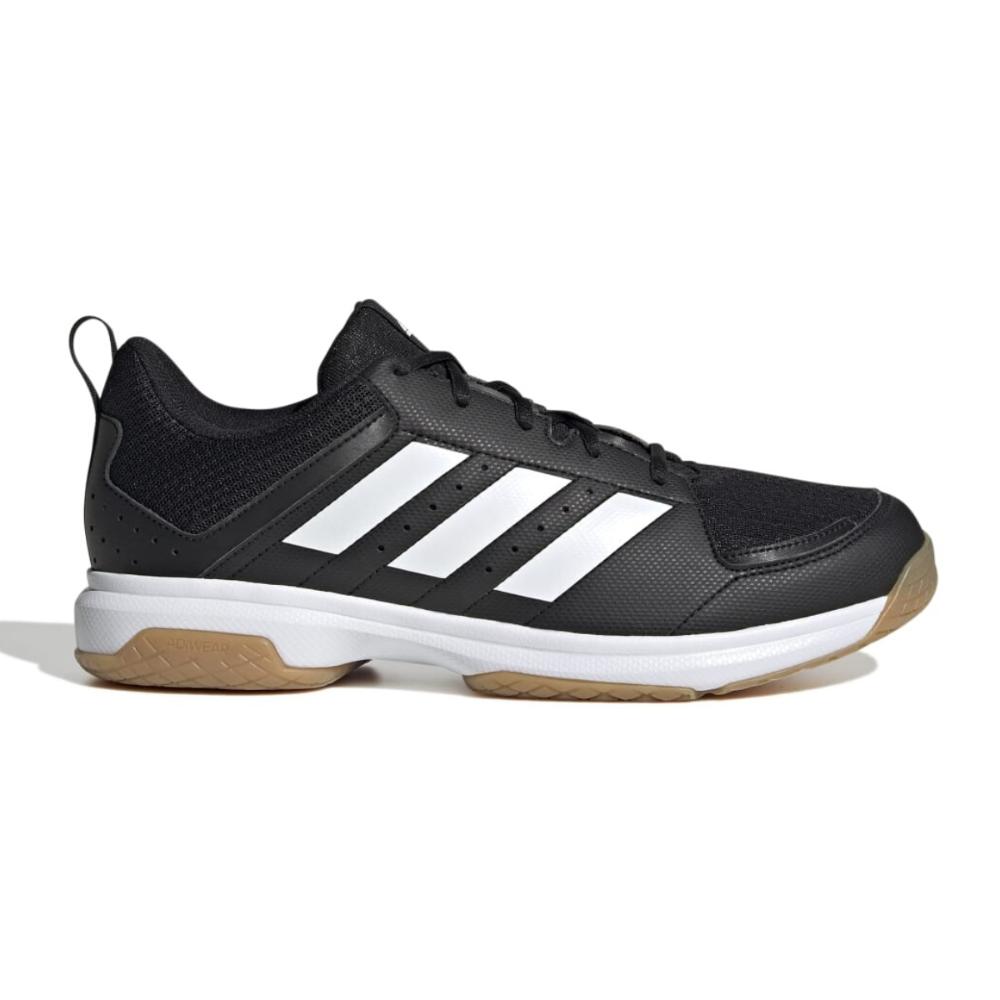 Miniatura Tênis Adidas Indoor Ligra 7 Masculino PRETO/BRANCO - 38