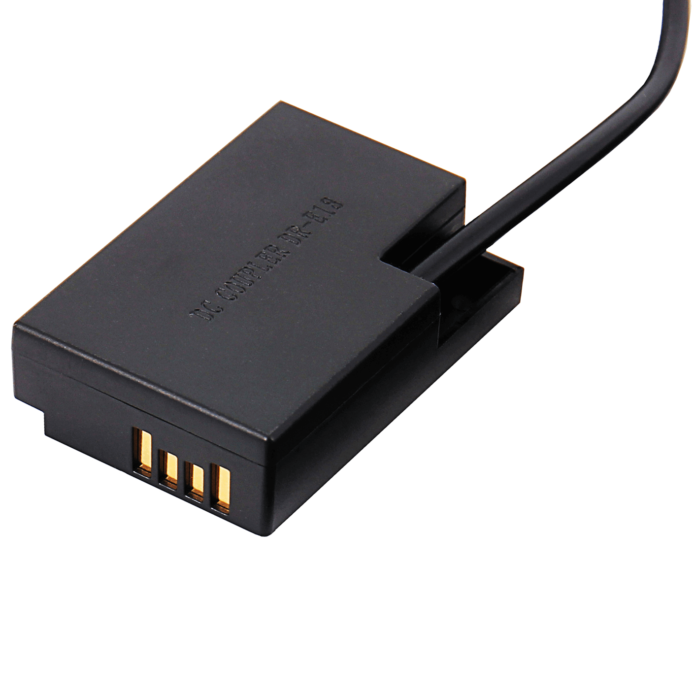 Miniatura Adaptador Dummy PD DR-E18 Bateria Canon LP-E17 Espiral com Conector USB-C