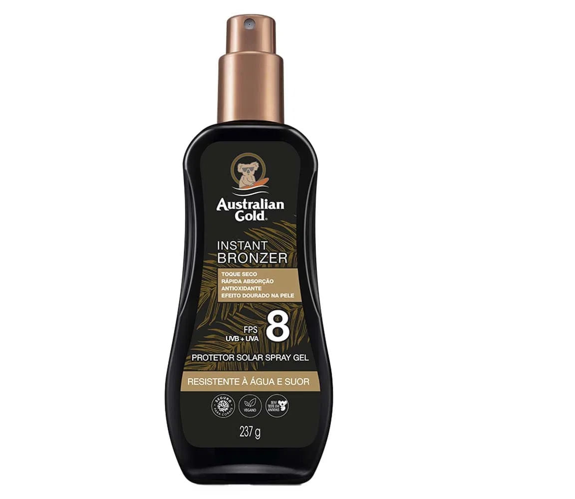 Miniatura Australian Gold Kit - Protetor Solar Corporal  + Acelerador de Bronzeado Kit