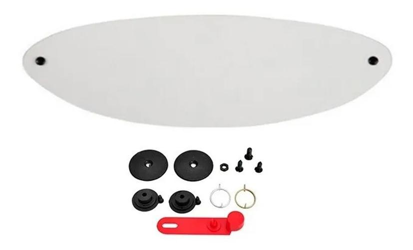 Miniatura Viseira Cristal Capacete San Marino + Kit Reparo Motovisor