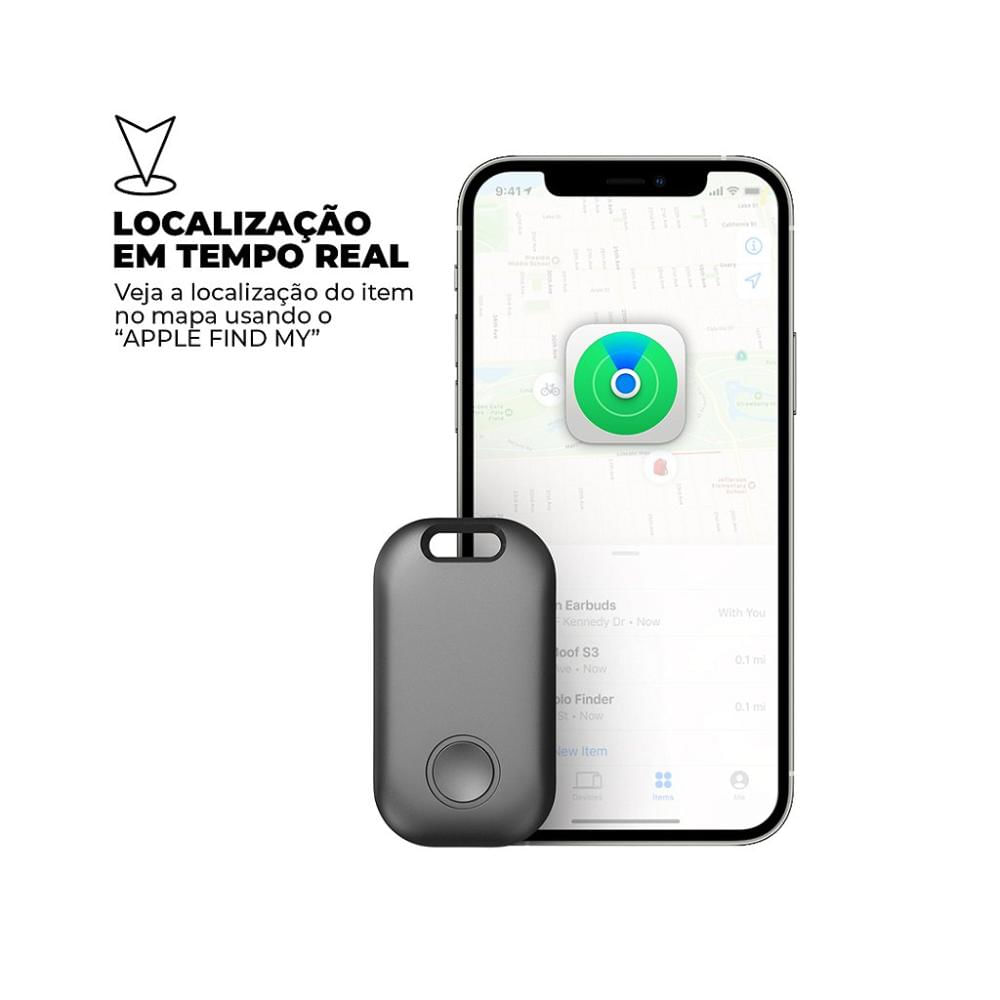 Miniatura Itag - localizador Rastreador - função Airtag Buscar Apple - Chaveiro - Gshield