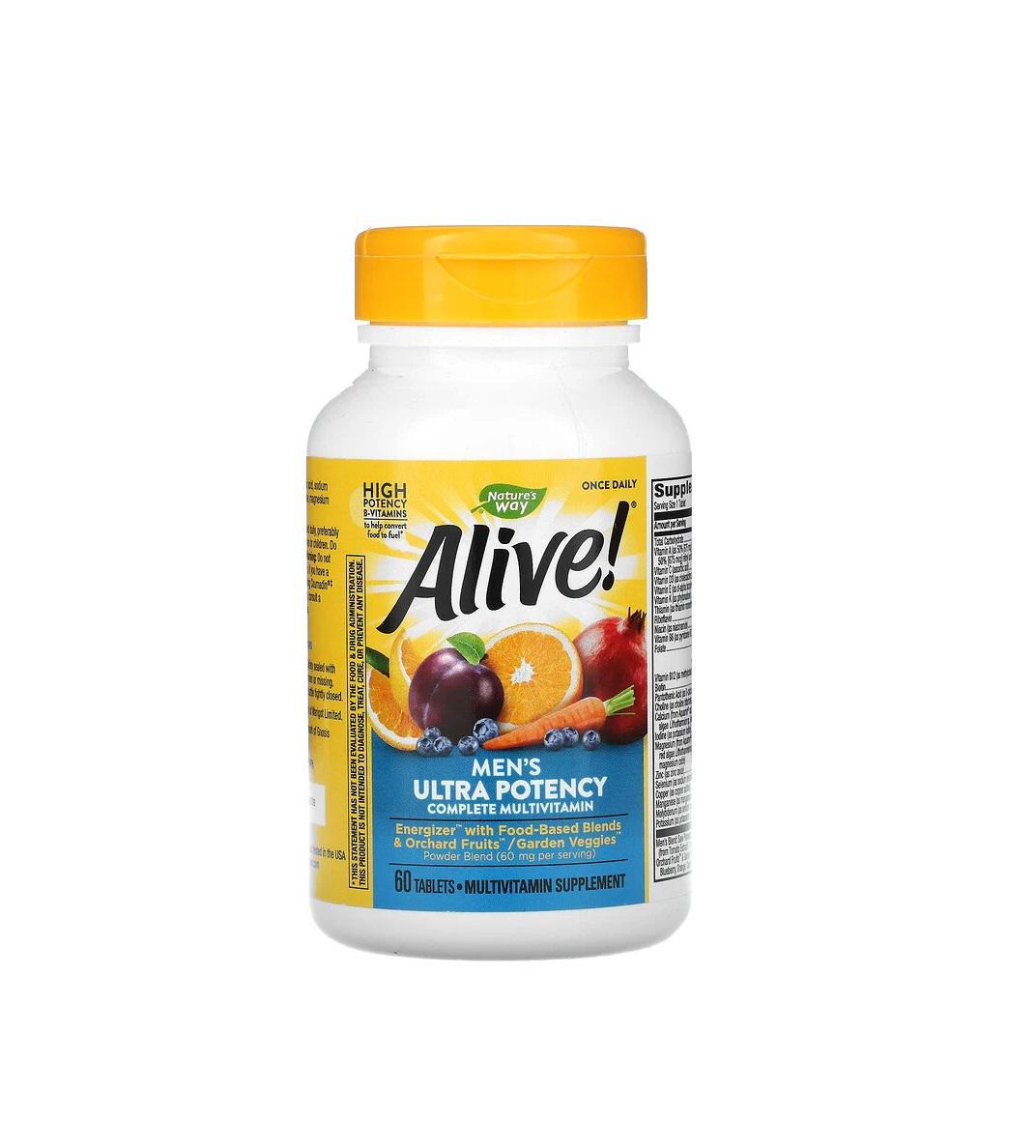 Miniatura Multivitamínico Ultra Potente 60 Tabletes + Saúde + Energia