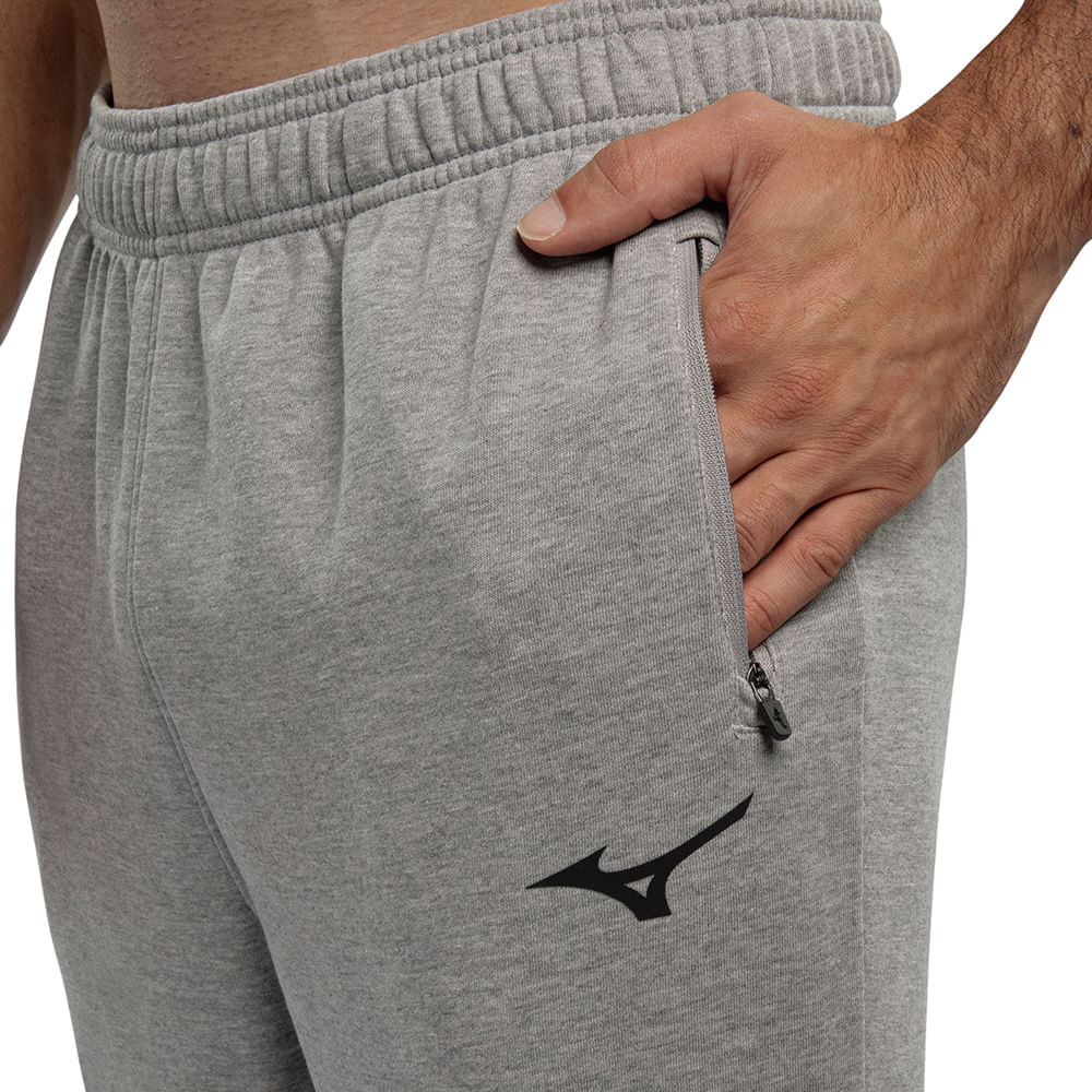 Miniatura Calça Mizuno Soft Jogger Masculina G Cinza