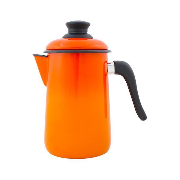 Miniatura Bule Esmaltado Ewel Laranja