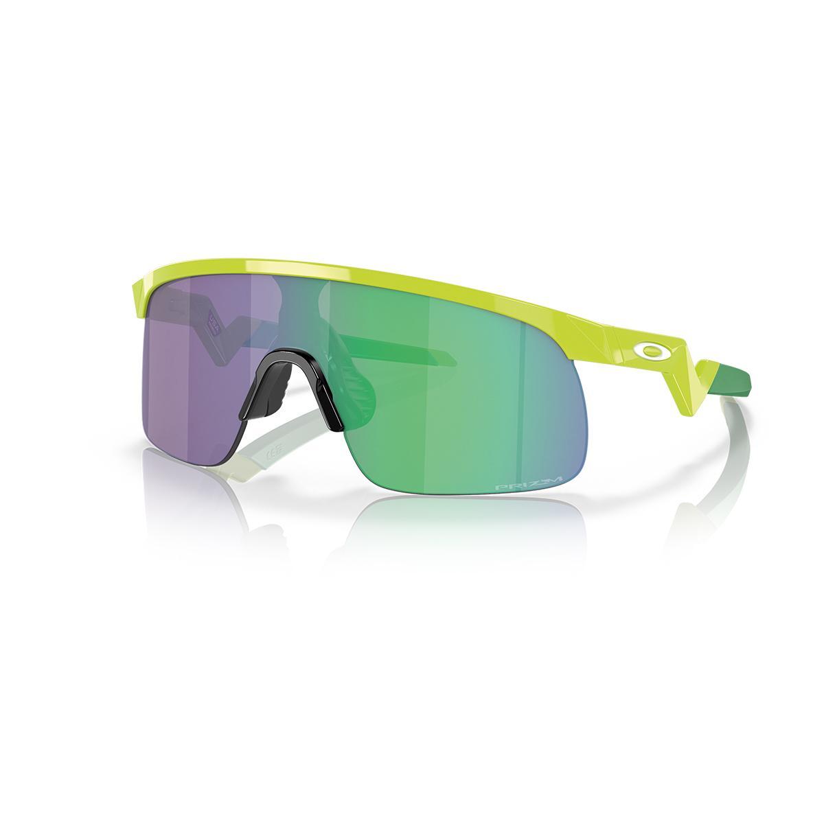Miniatura Óculos de Sol Infantil Oakley Resistor Lentes Prizm Amarelo