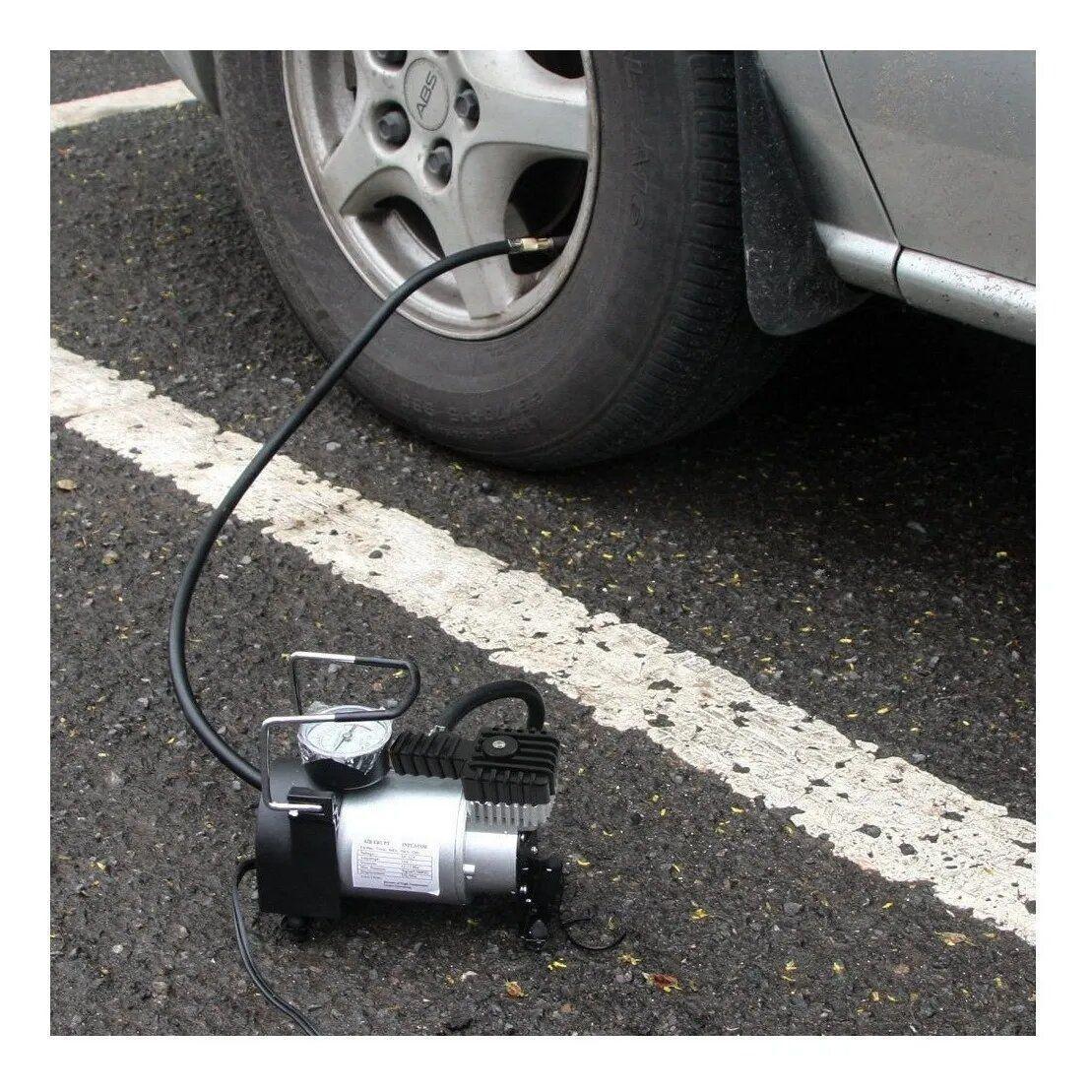 Miniatura Compressor De Ar Automotivo Portátil 12v - 140psi