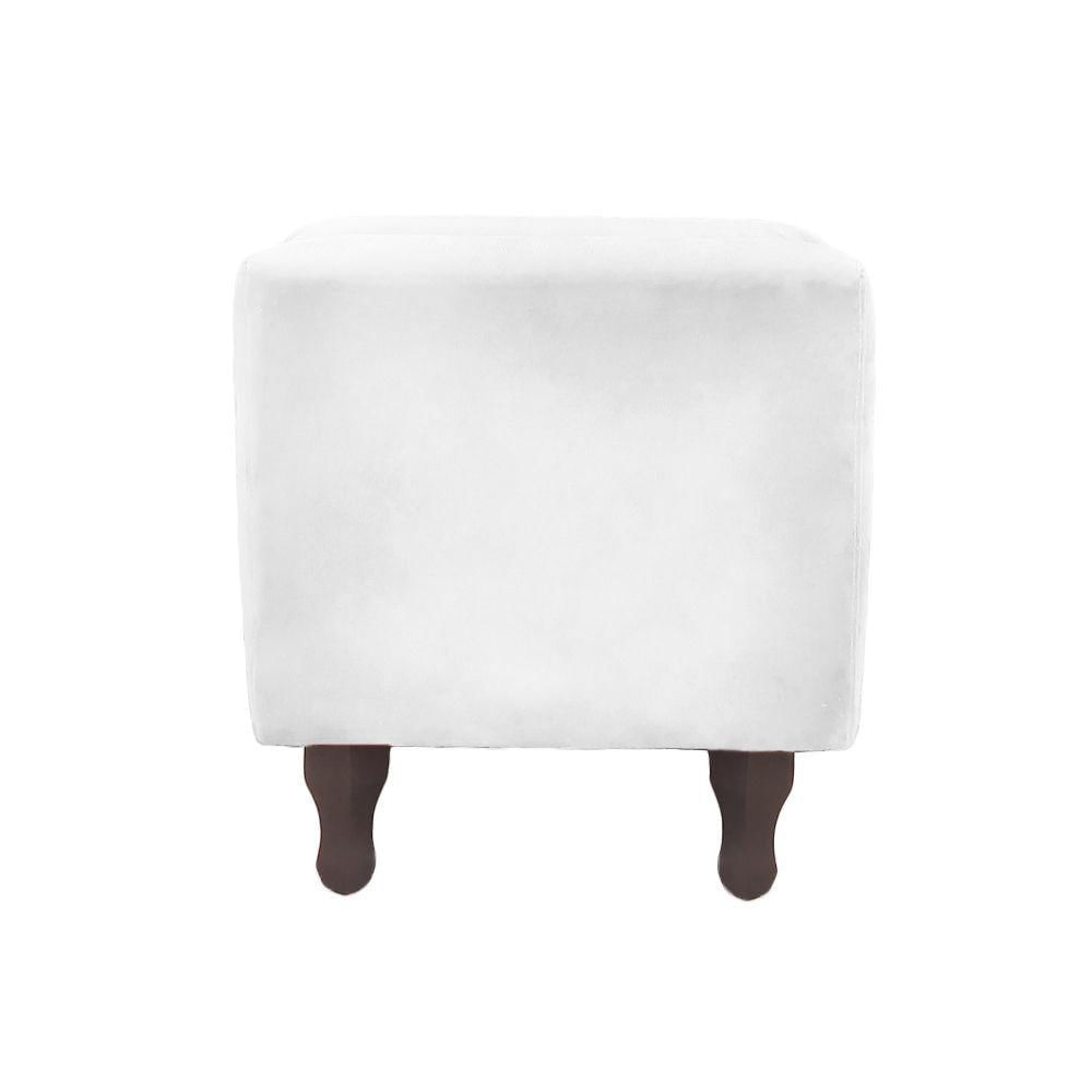 Miniatura Recamier Baú Félix 120cm Suede Bege - Dominic Decor