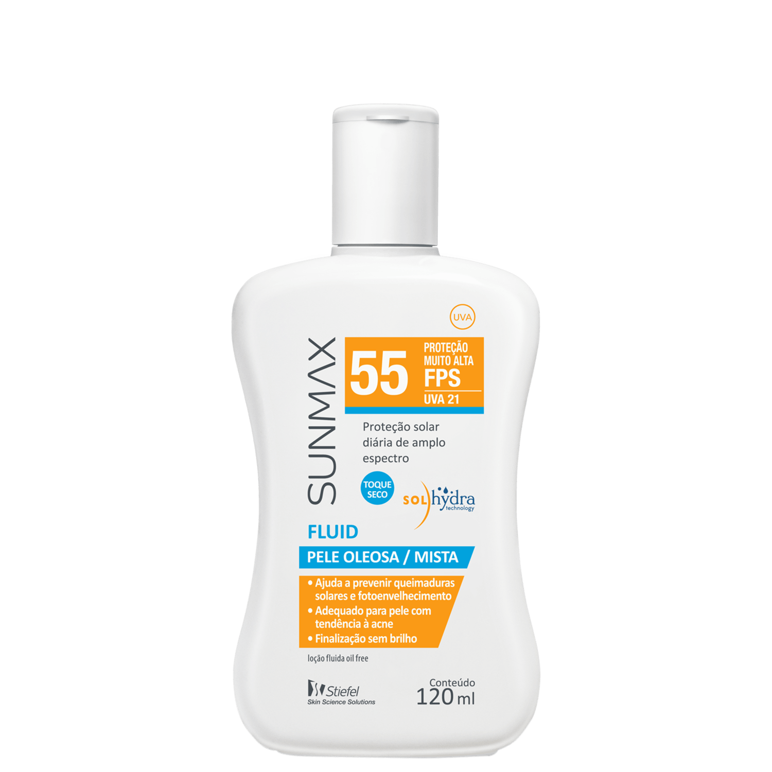 Miniatura Sunmax Fluid FPS 55 - Protetor Solar 120ml