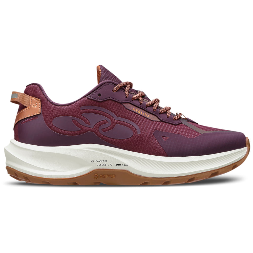 Miniatura Tênis Olympikus Neblina Feminino Roxo - 34