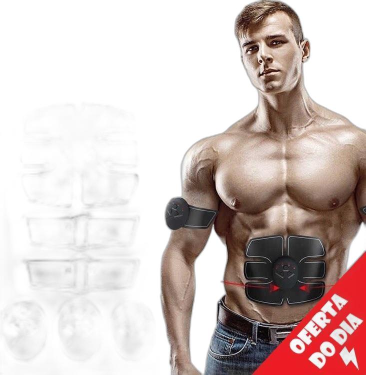 Miniatura Cinto Tonificador Muscular Estimulador Abdominal Six Pad