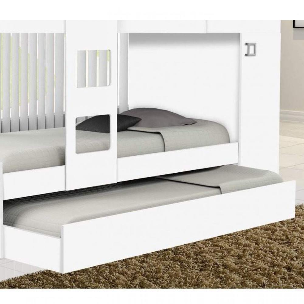 Miniatura Cama Auxilar Vitória VJ Móveis Branco