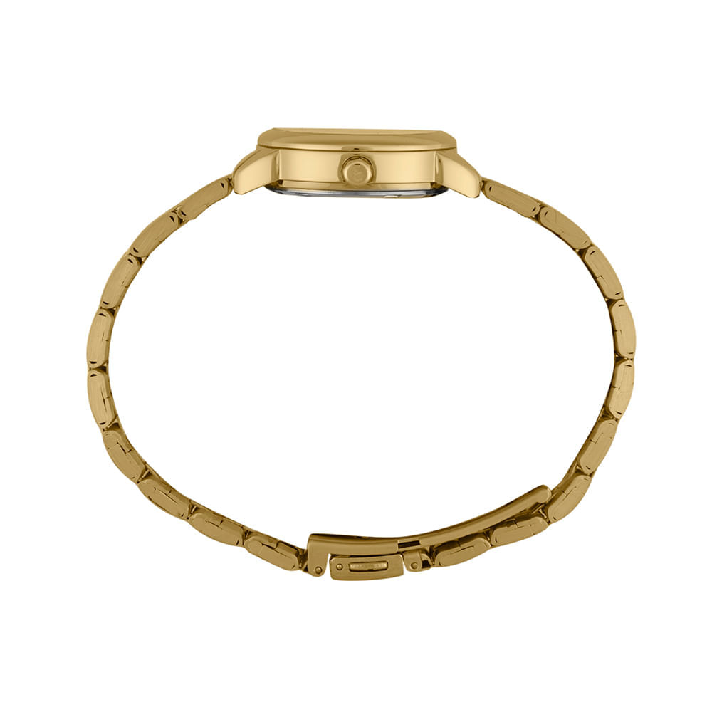 Miniatura Kit Relógio Feminino Dourado Nossa Senhora Aparecida
