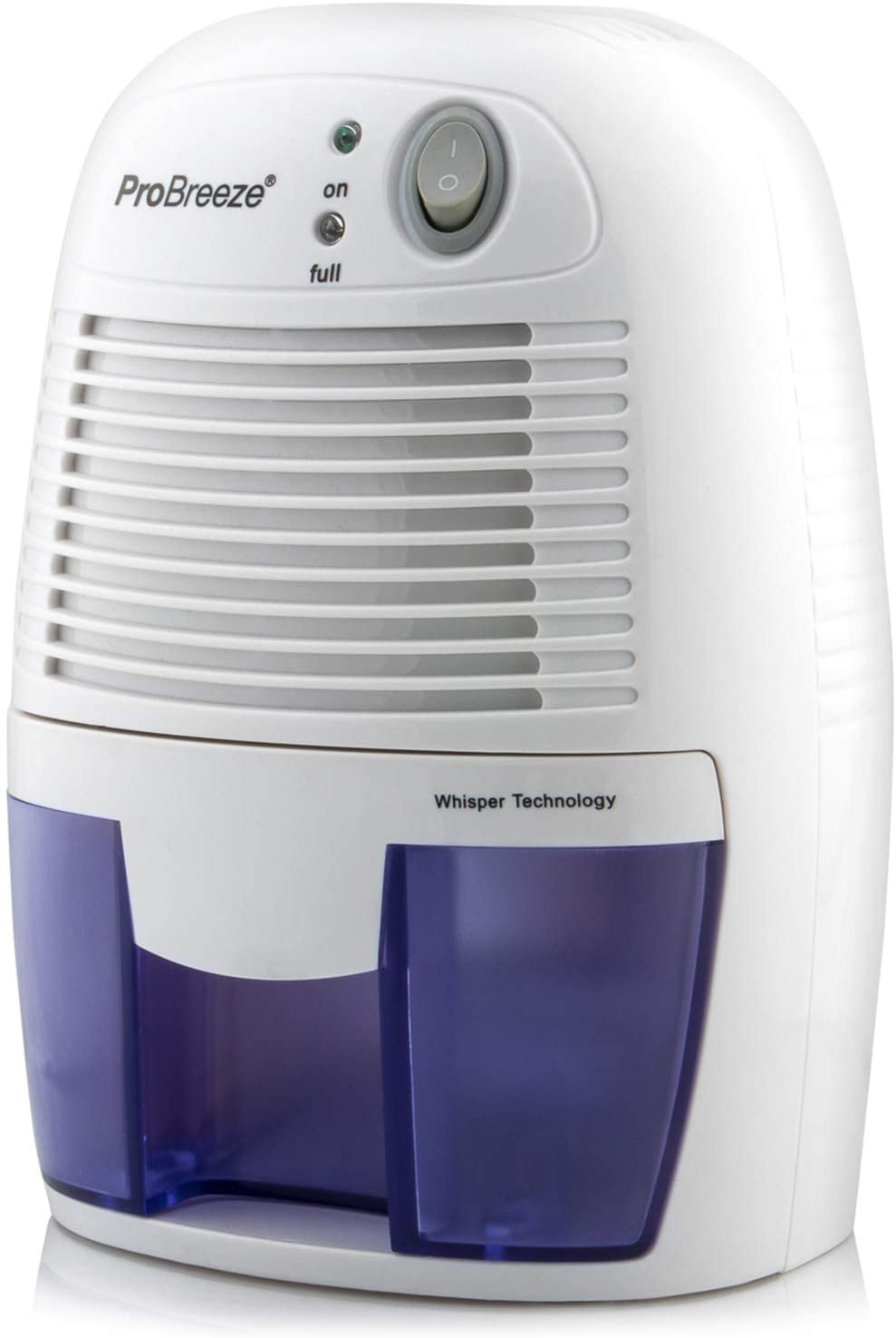 Miniatura Desumidificador Mini Pro Breeze 45m2 Portátil BrancoAzul 110V