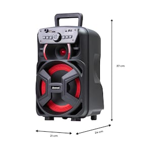 Caixa de Som Amplificada Amvox ACA221 Gigante II Bluetooth, Rádio FM, USB - 220W