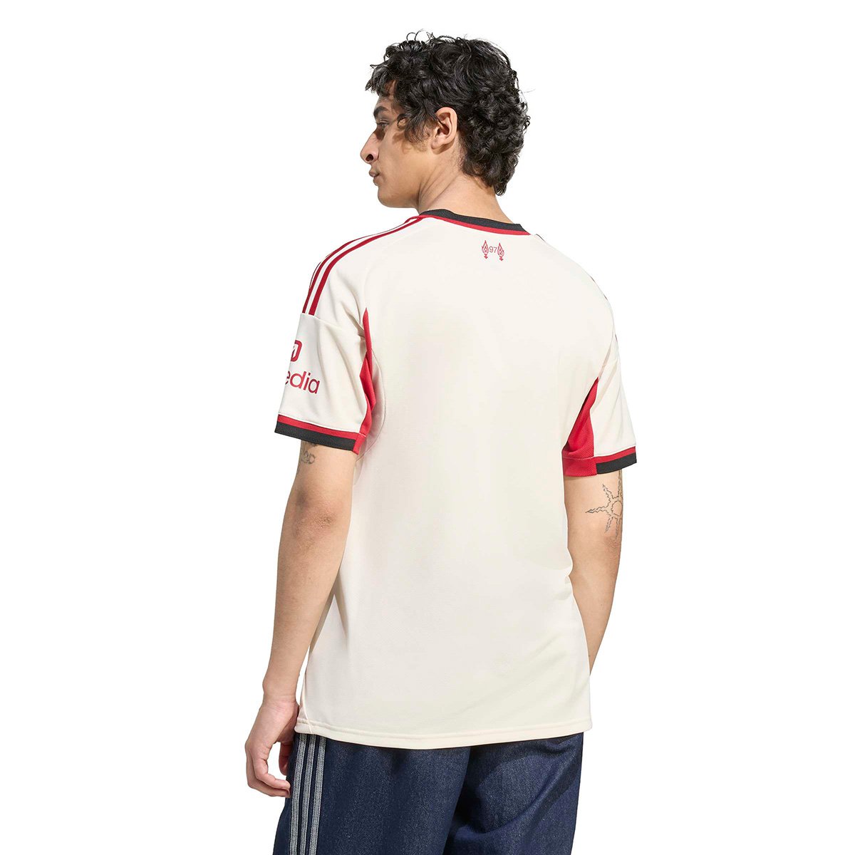 Miniatura Camisa Liverpool Away 25/26 s/n Torcedor Adidas Masculina Branco - G