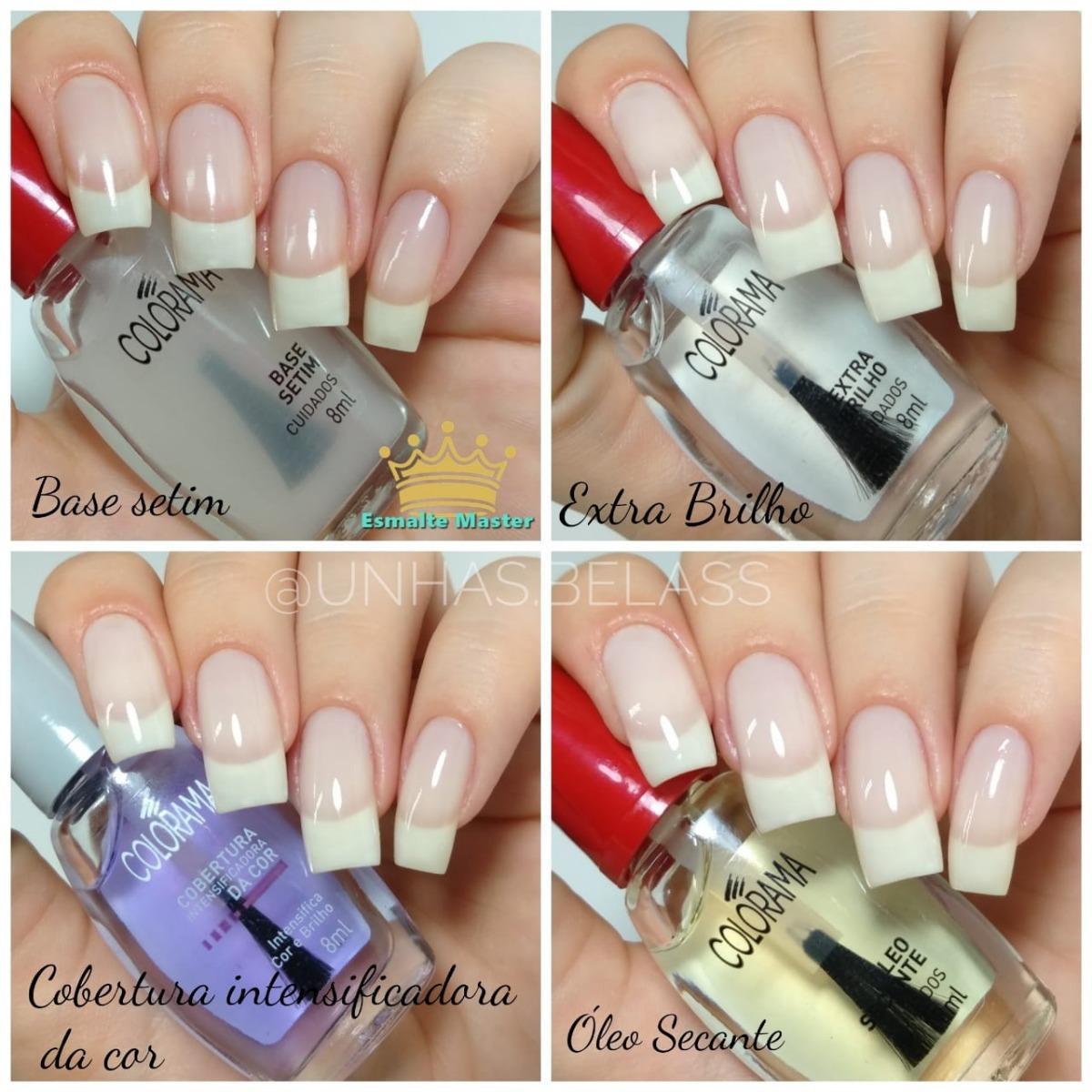 Kit Esmalte Colorama com 30 Cores Diferentes.