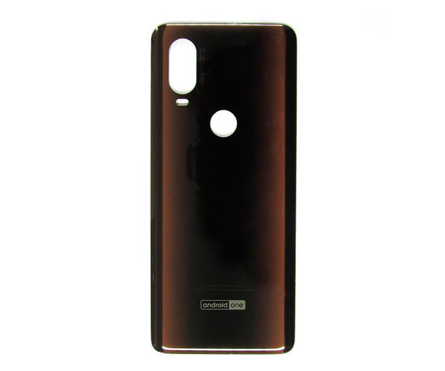 Miniatura Tampa Traseira Moto One Vision Xt1970 Adesivo - Bronze