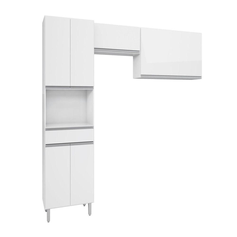 Miniatura Cozinha 3 Peças Brilho Modulada Top Class Batrol Brilho