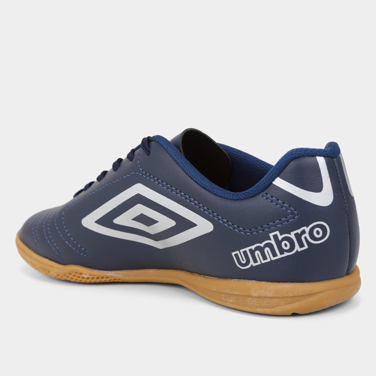 Miniatura Chuteira Futsal Umbro Class Unissex Marinho+Cinza - 37