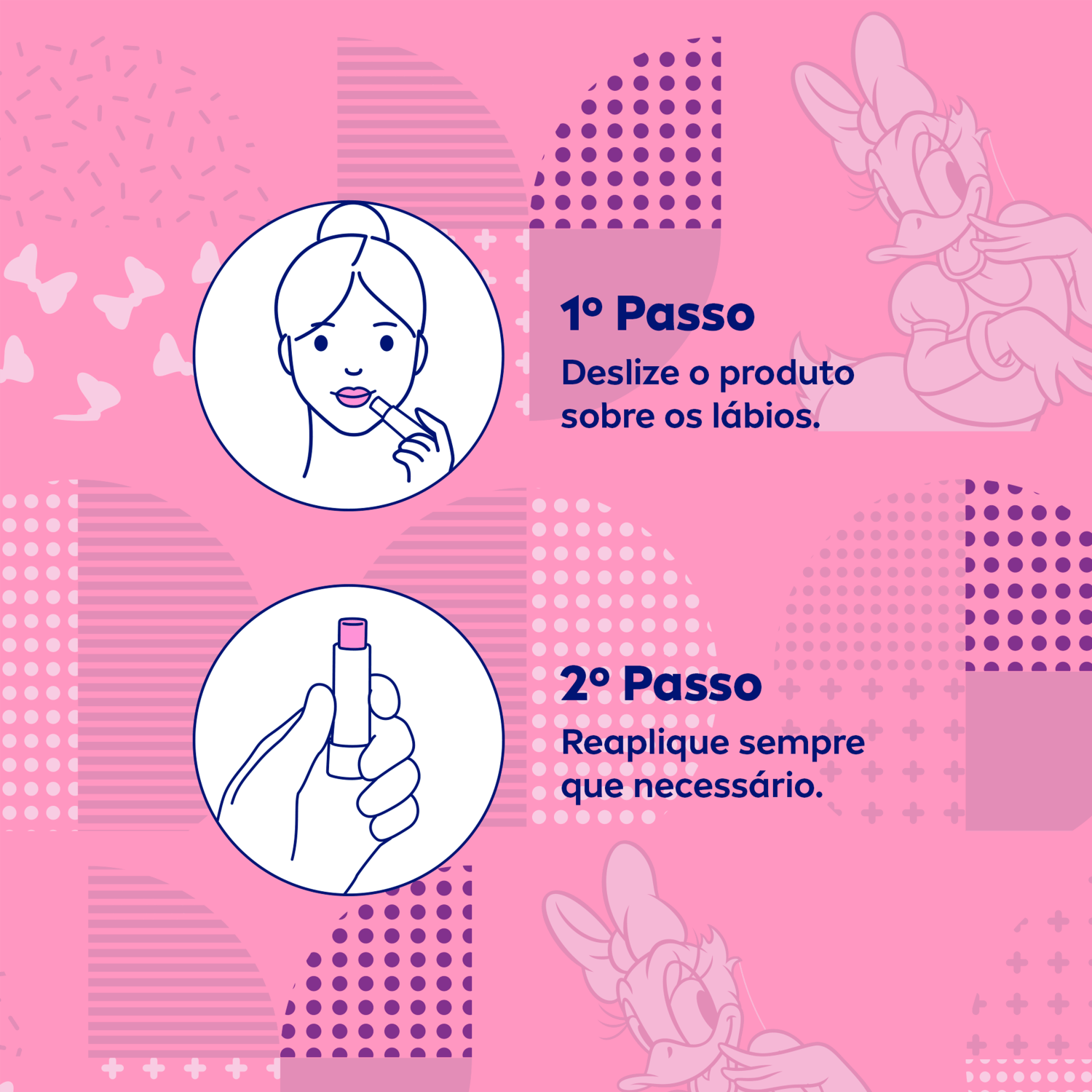 Miniatura NIVEA Disney Mickey e Amigos Doce Rosé - Hidratante Labial 4,8g