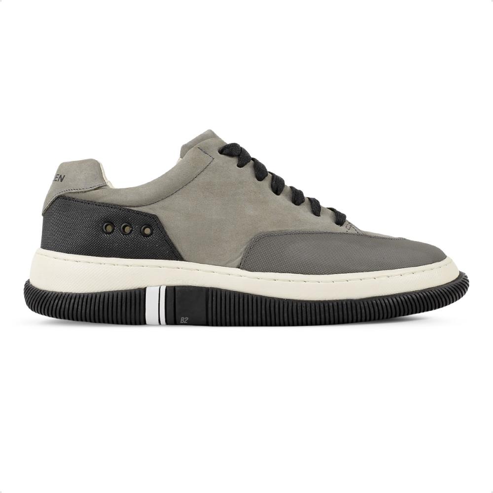 Miniatura Tênis Osklen Hybrid Laces OIL Masculino Cinza / Preto - 39