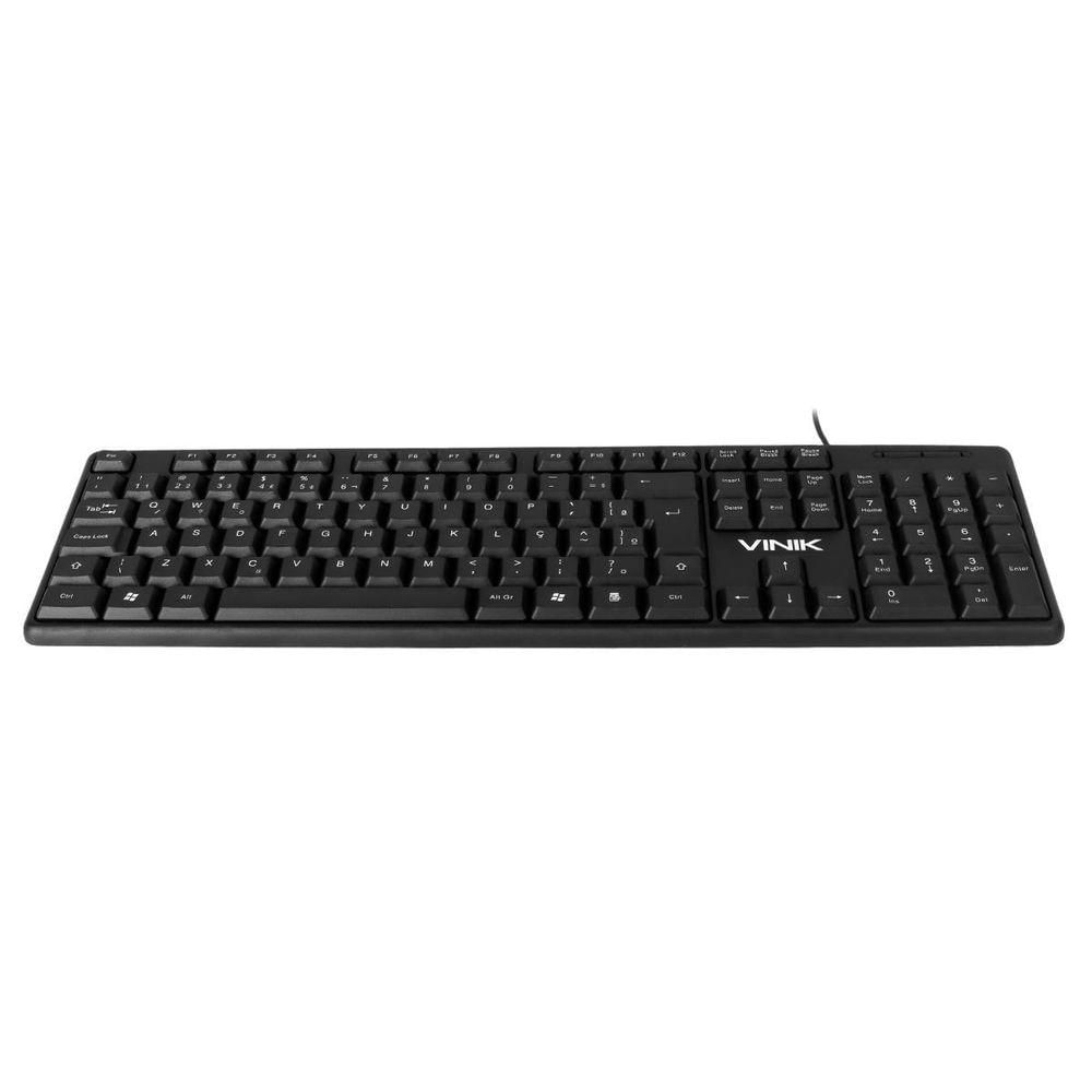 Miniatura Teclado Usb Corp Abnt2 Cabo 1.8m - Ct301