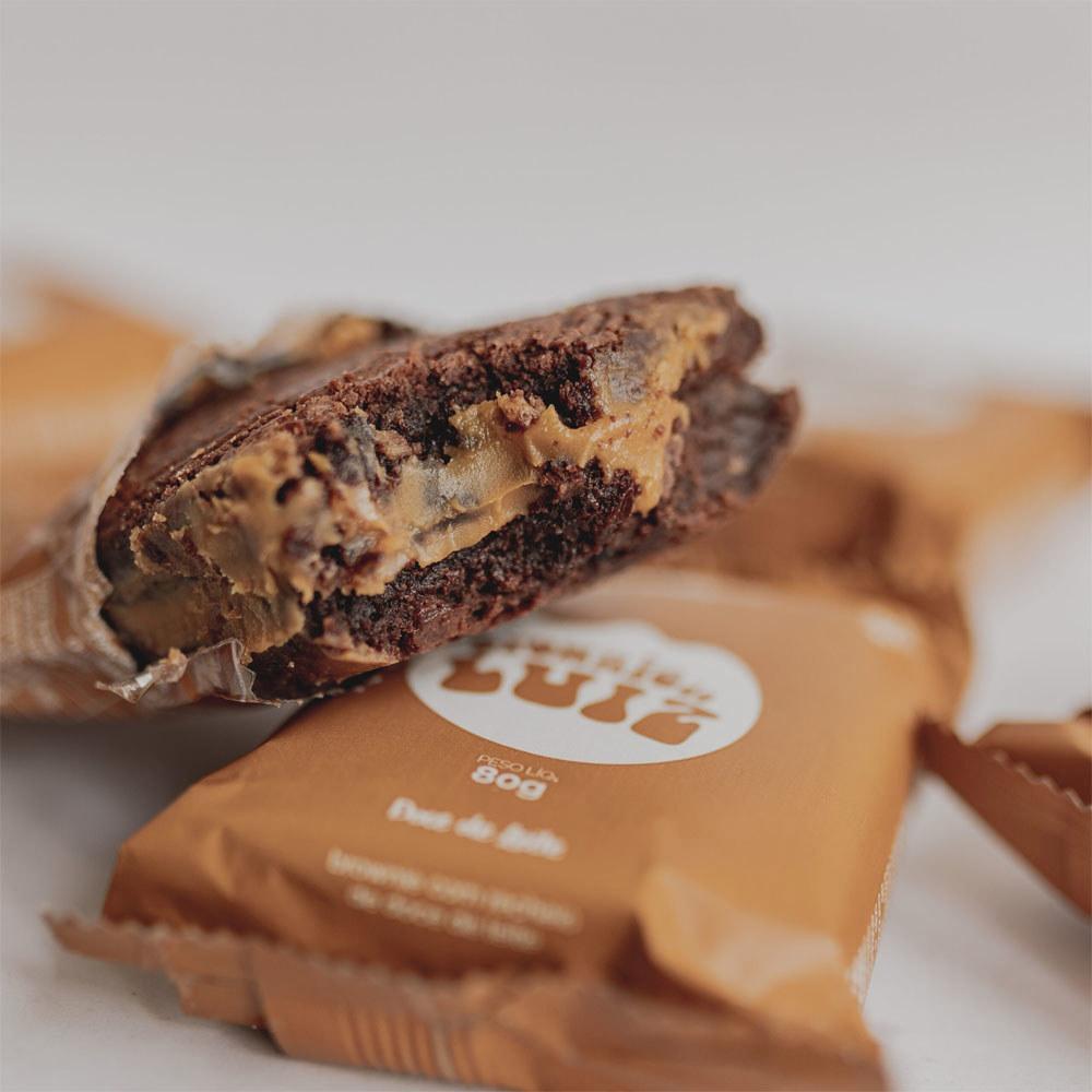 Miniatura Brownie Do Luiz Casquinhas Doce De Leite Kit 2 Latas 200G