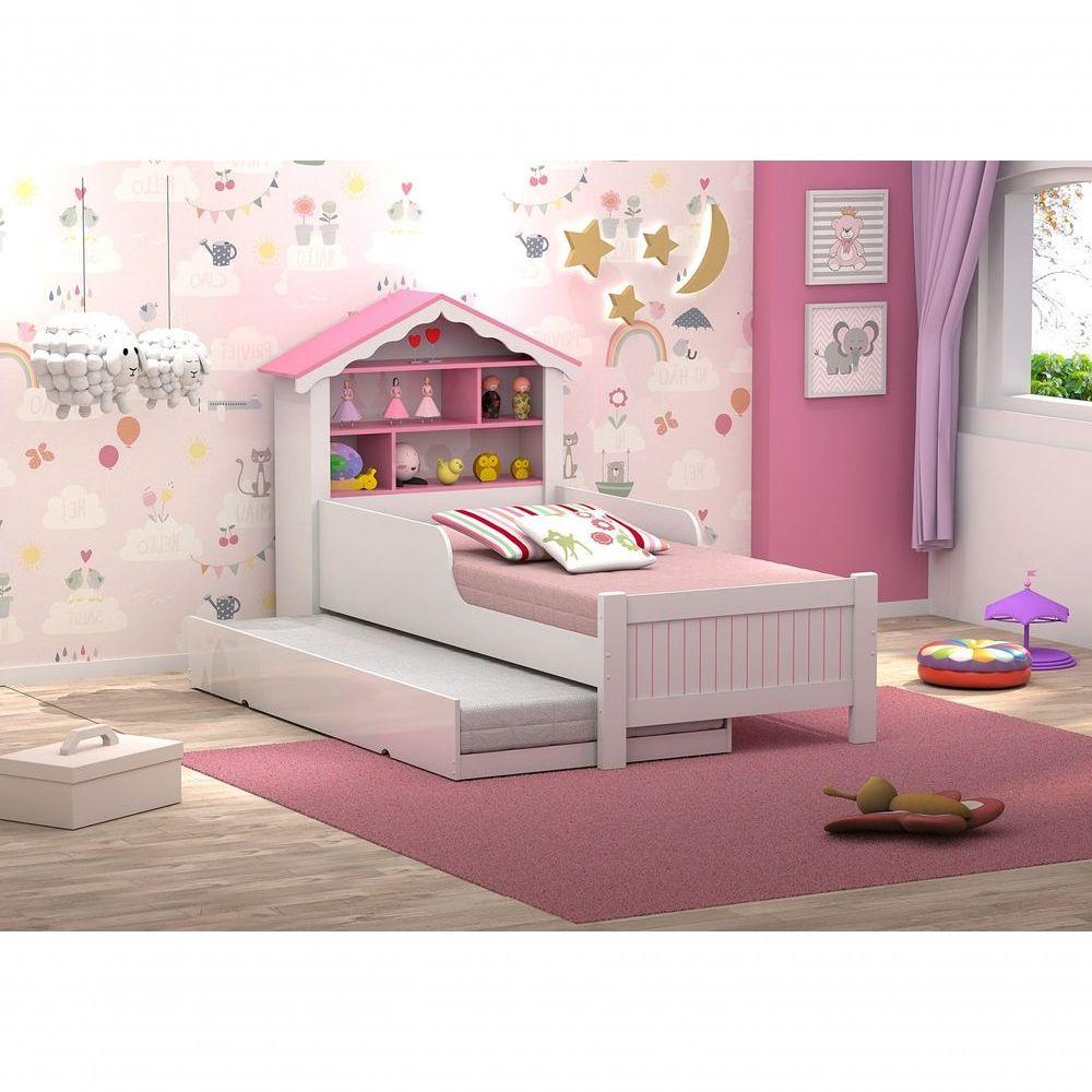 Miniatura Bicama Casinha Menina Juvenil Com Colchões
