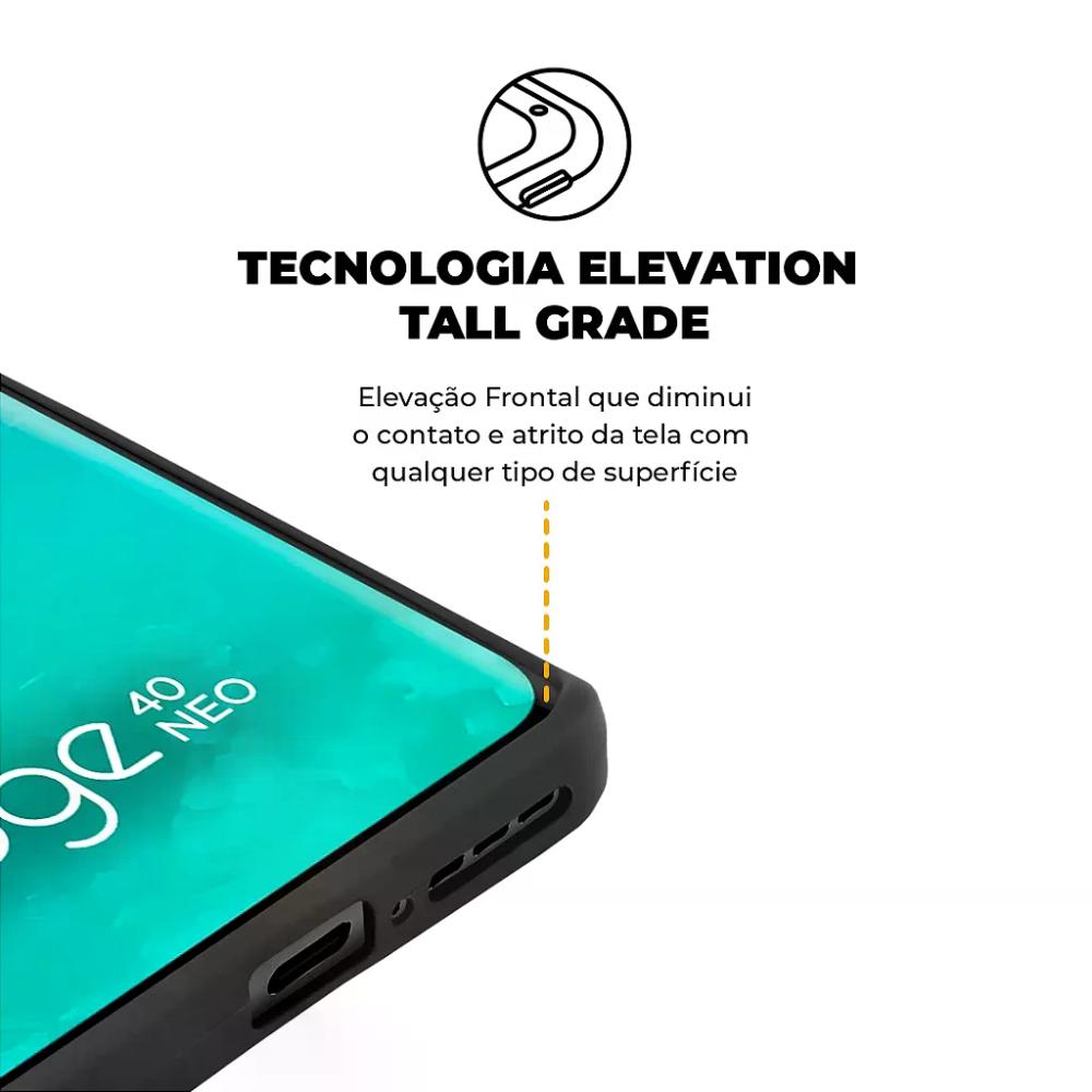 Miniatura Kit Capa Silicon Veloz e Película Hydrogel HD para Motorola Moto Edge 40 Neo - Gshield