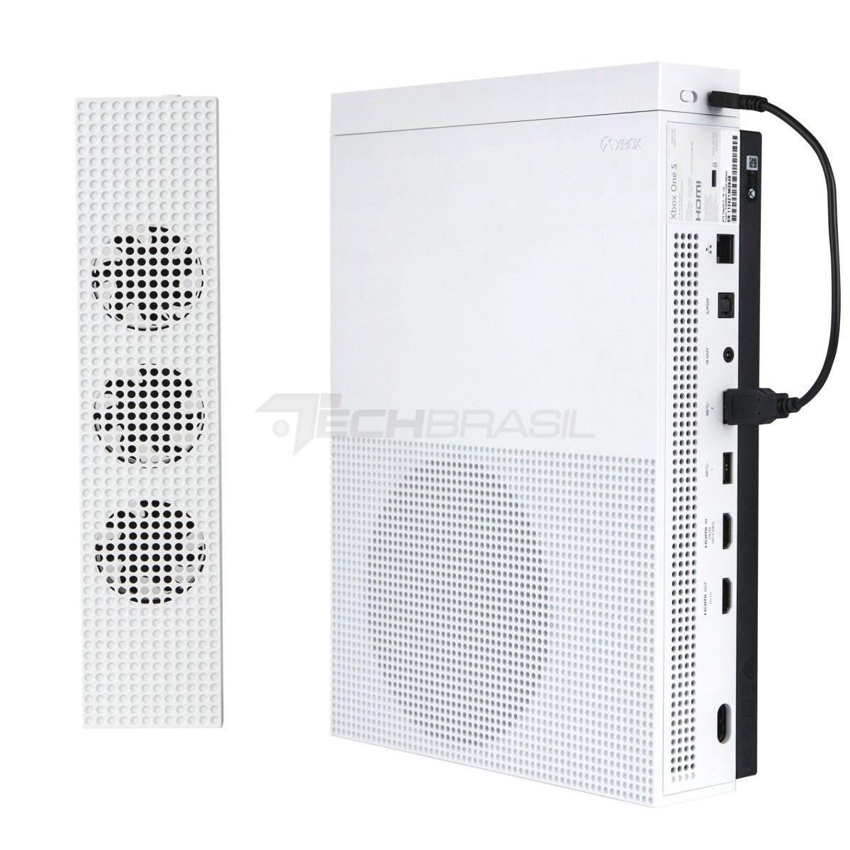 Miniatura Cooler Hub Usb Xbox One Slim Exautor De Calor Refrigeração