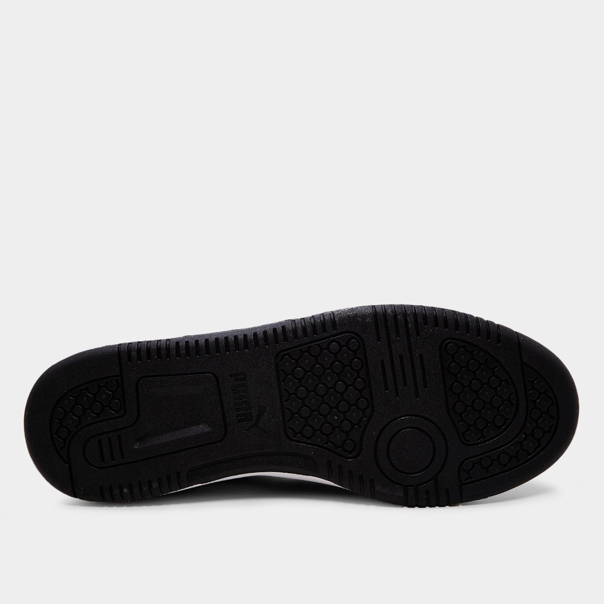 Miniatura Tênis Puma Rebound V6 Low Branco+Preto - 38