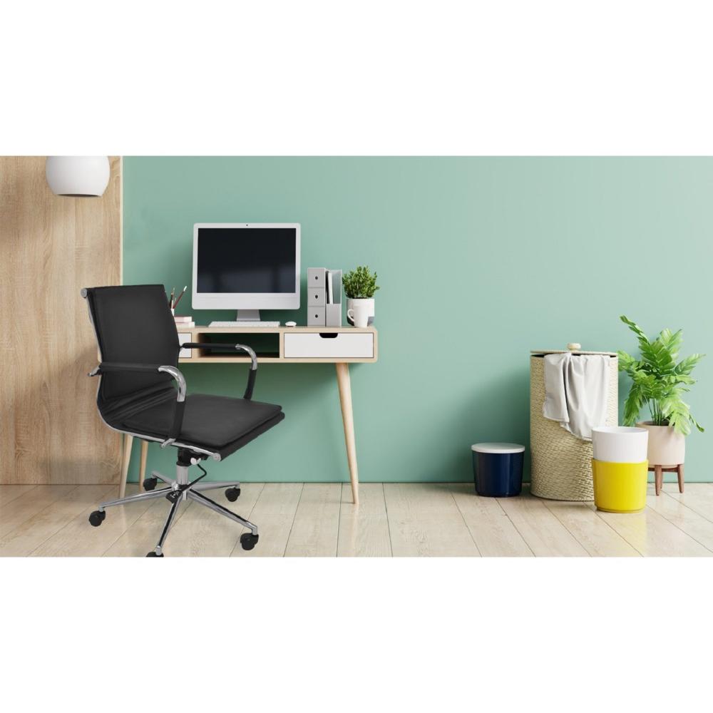 Miniatura Kit 2 Cadeiras de Escritório Office Valência Rivatti Preto