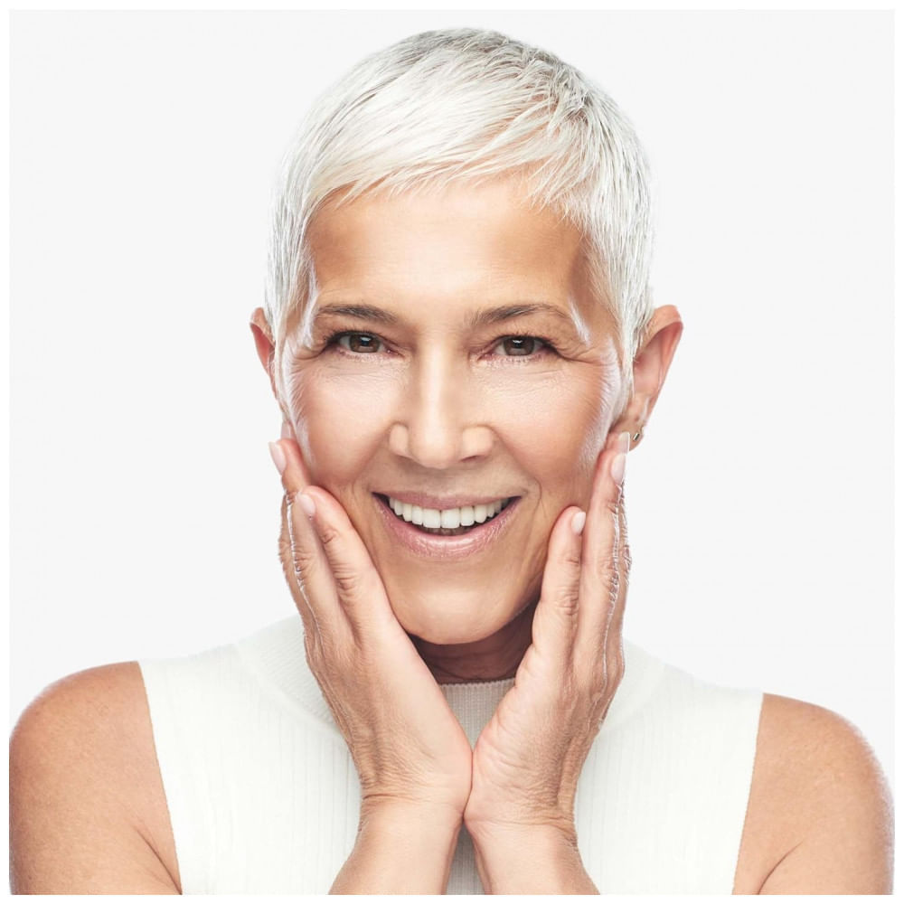 Miniatura Noturno Anti Idade para Rosto e Pescoço com Ceramidas e Chá, REPLENIX 895, Branco