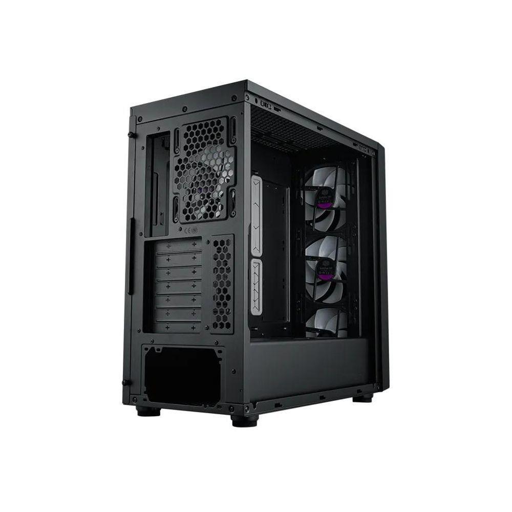 Miniatura Gabinete Cooler Master Masterbox 600 Black - Mb600-kgnn-s00