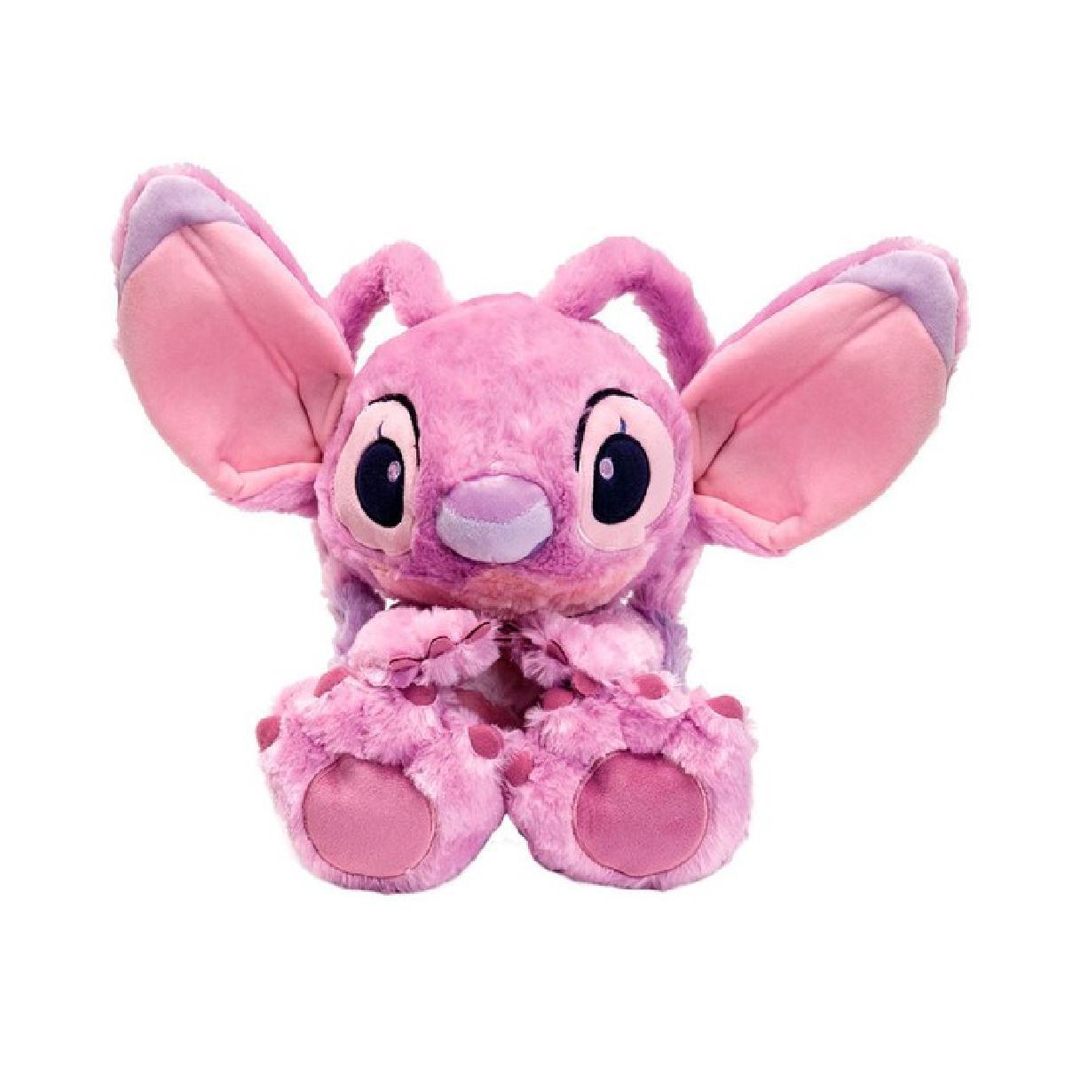 Miniatura Pelúcia Disney Lilo & Stitch Angel Big Feet Da Fun F00643