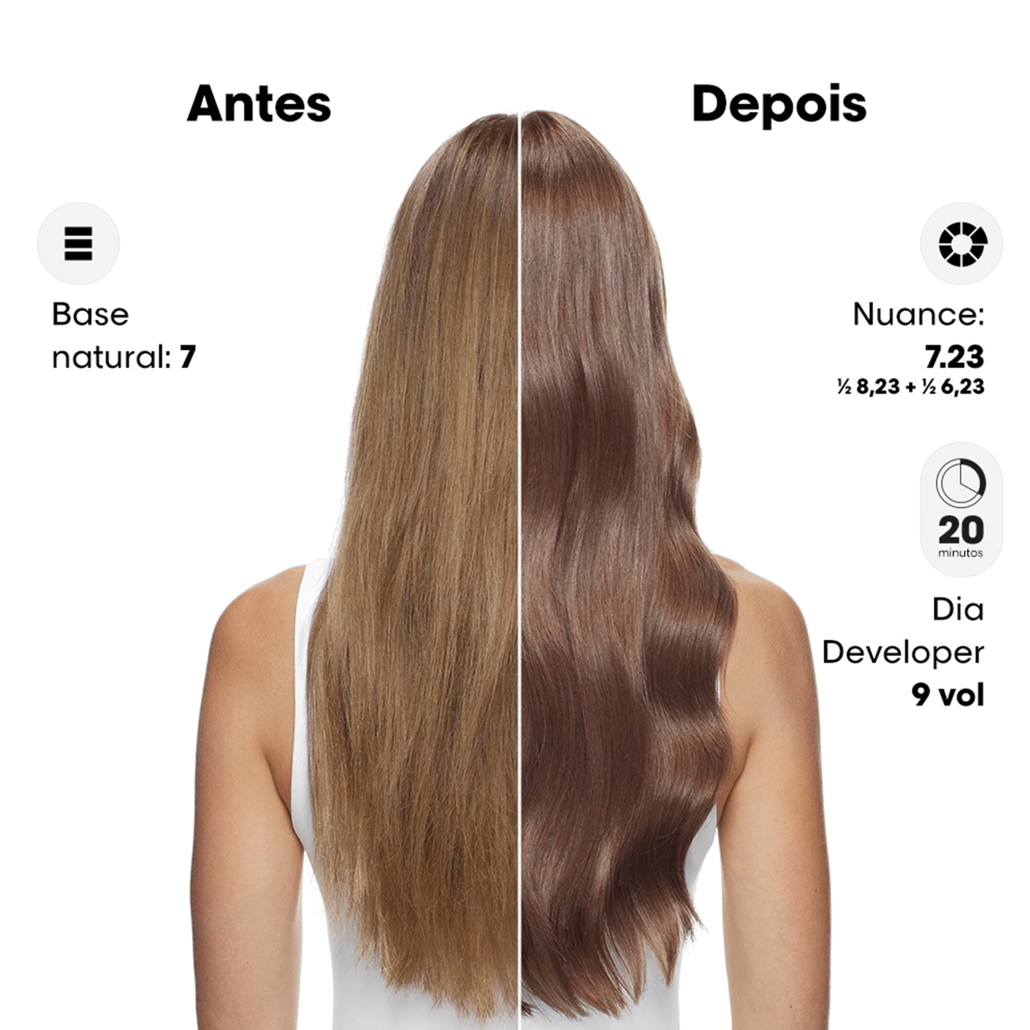 Miniatura L'Oréal Professionnel Dia Color 7.8 Louro Marrom - Tonalizante 60g