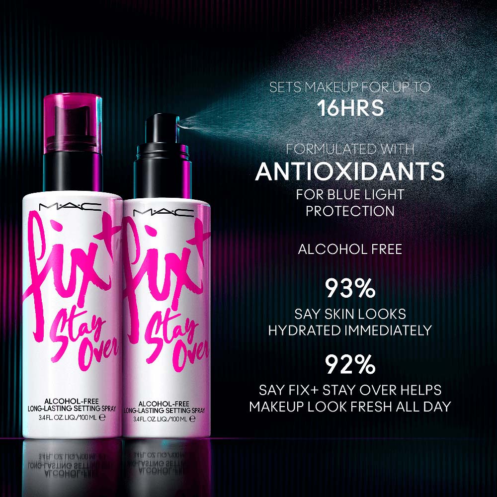Miniatura Spray Fixador Hidratante MAC FiX + Stay Over 100ml