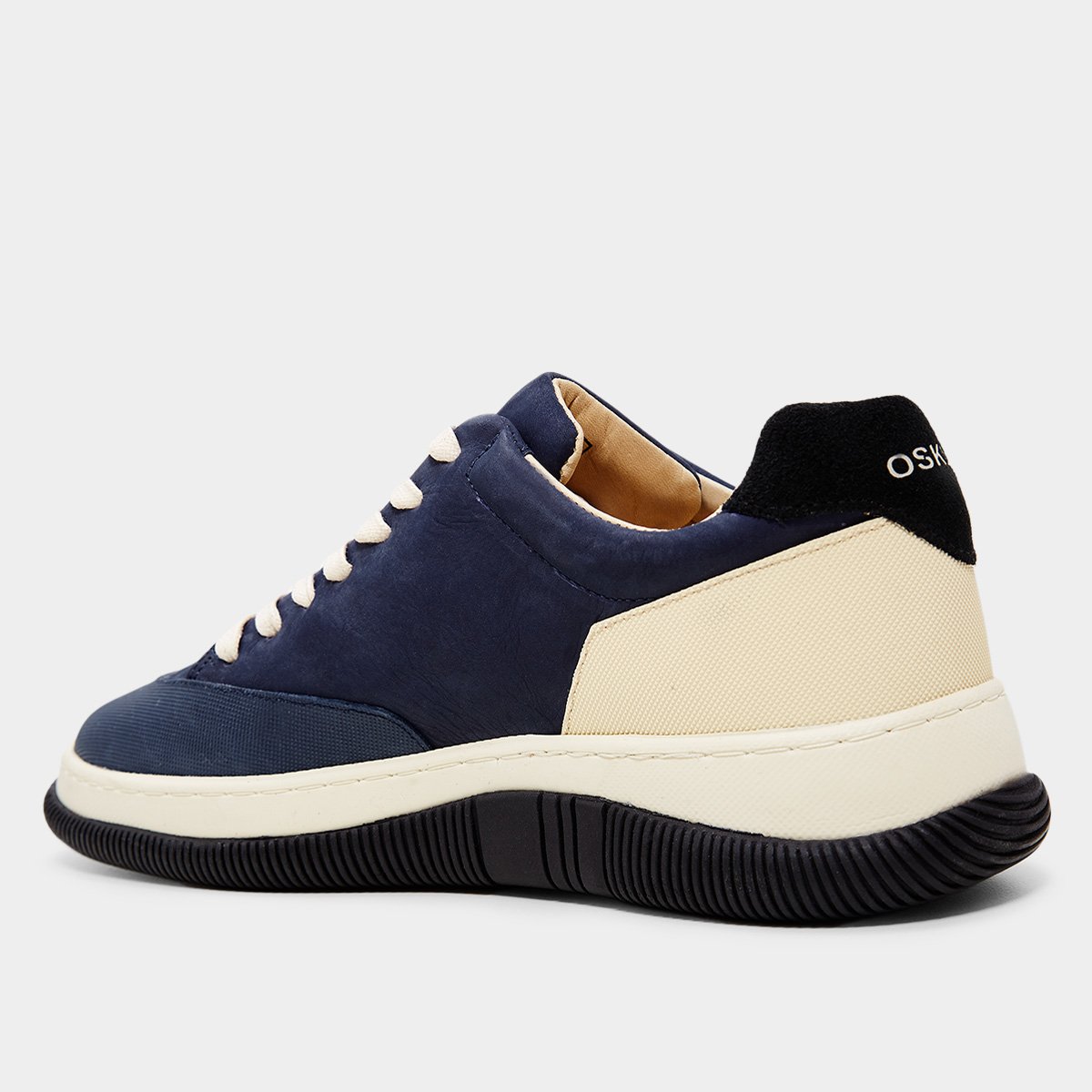 Miniatura Tênis Couro Osklen Hybrid Masculino Marinho+Preto - 40