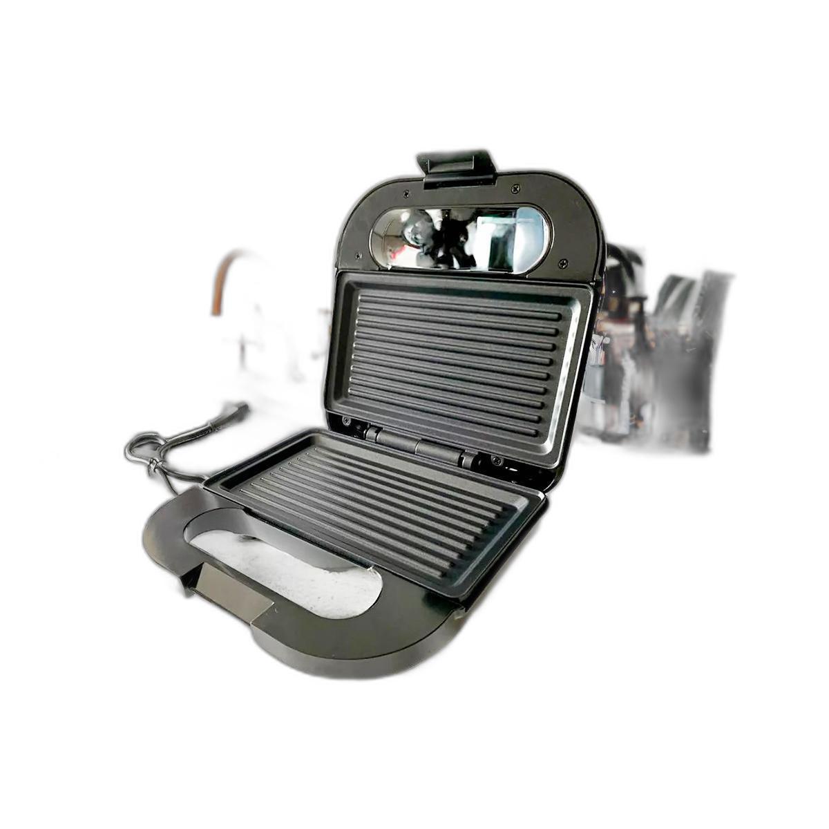 Miniatura Sanduicheira Grill Antiaderente 750W Torradeira Misto Quente