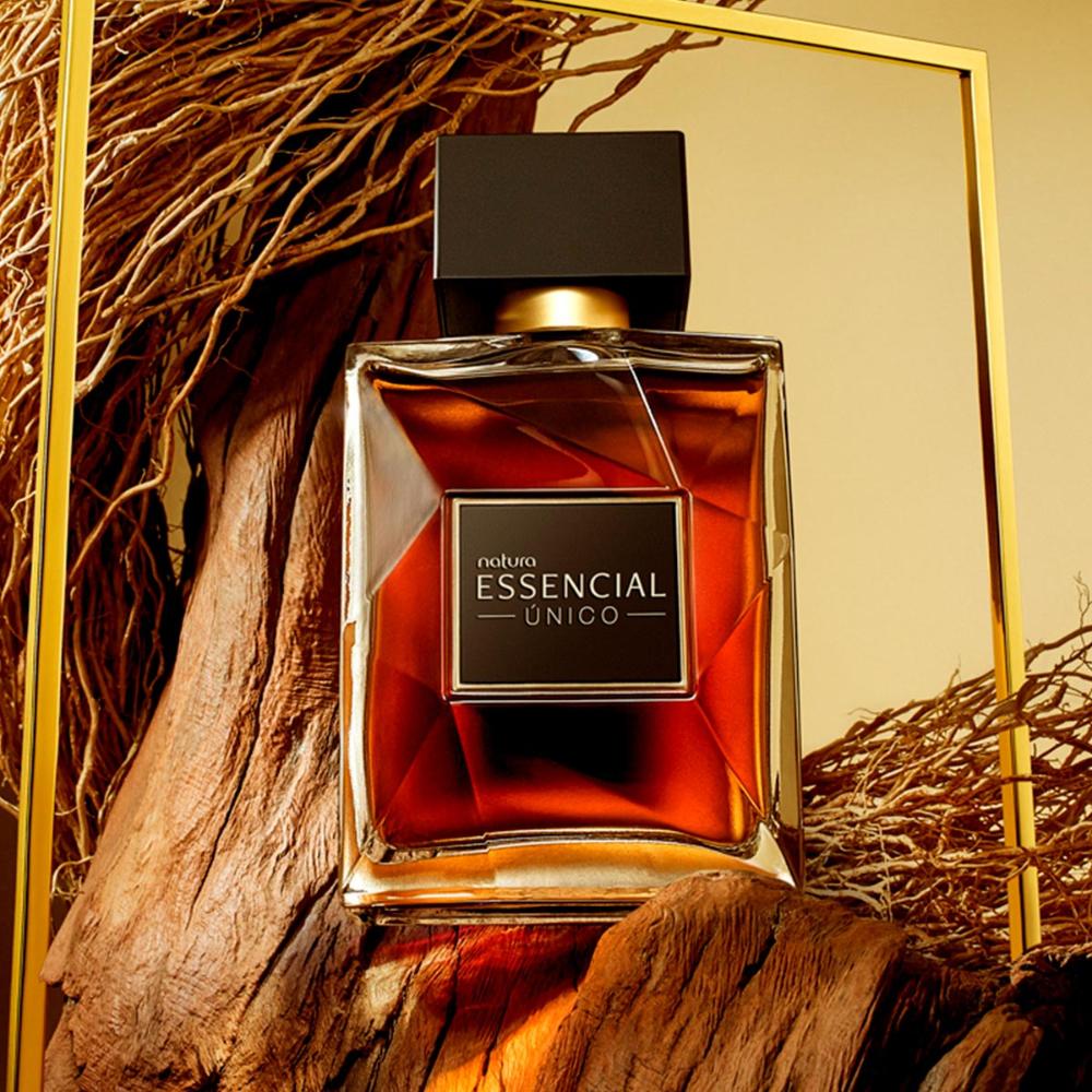 Miniatura Desodorante Perfume Essencial Único Masculino 90 ml