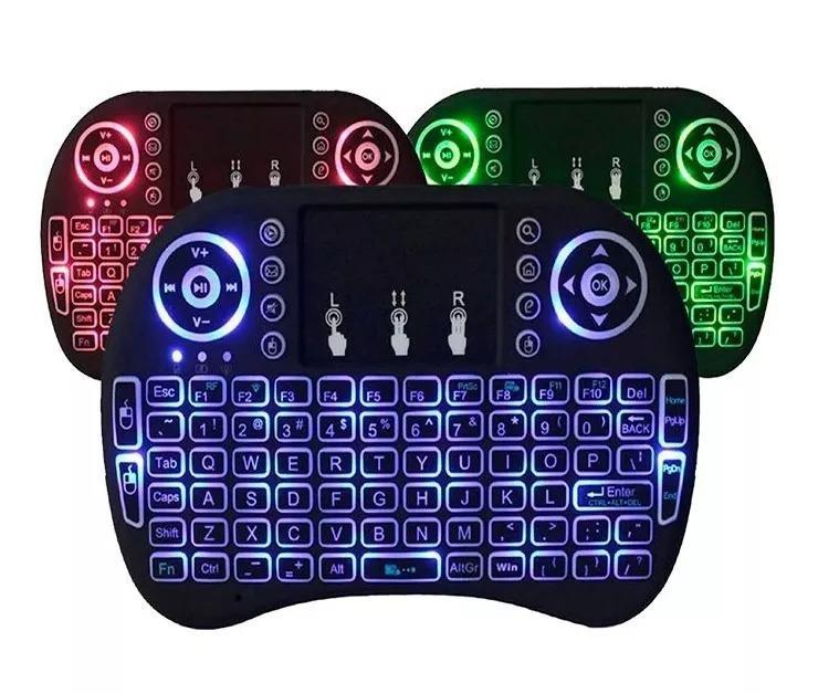 Miniatura Mini Teclado Keyboard Wireless Sem Fio Bateria Recarregavel