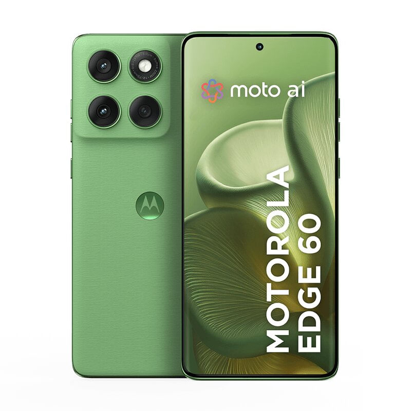 Miniatura Smartphone Motorola Edge 60 5G - Verde, 512GB, 24GB (12 GB RAM+12 GB Ram Boost), Câmera Dupla 50MP Sony e Tela de 6.7"