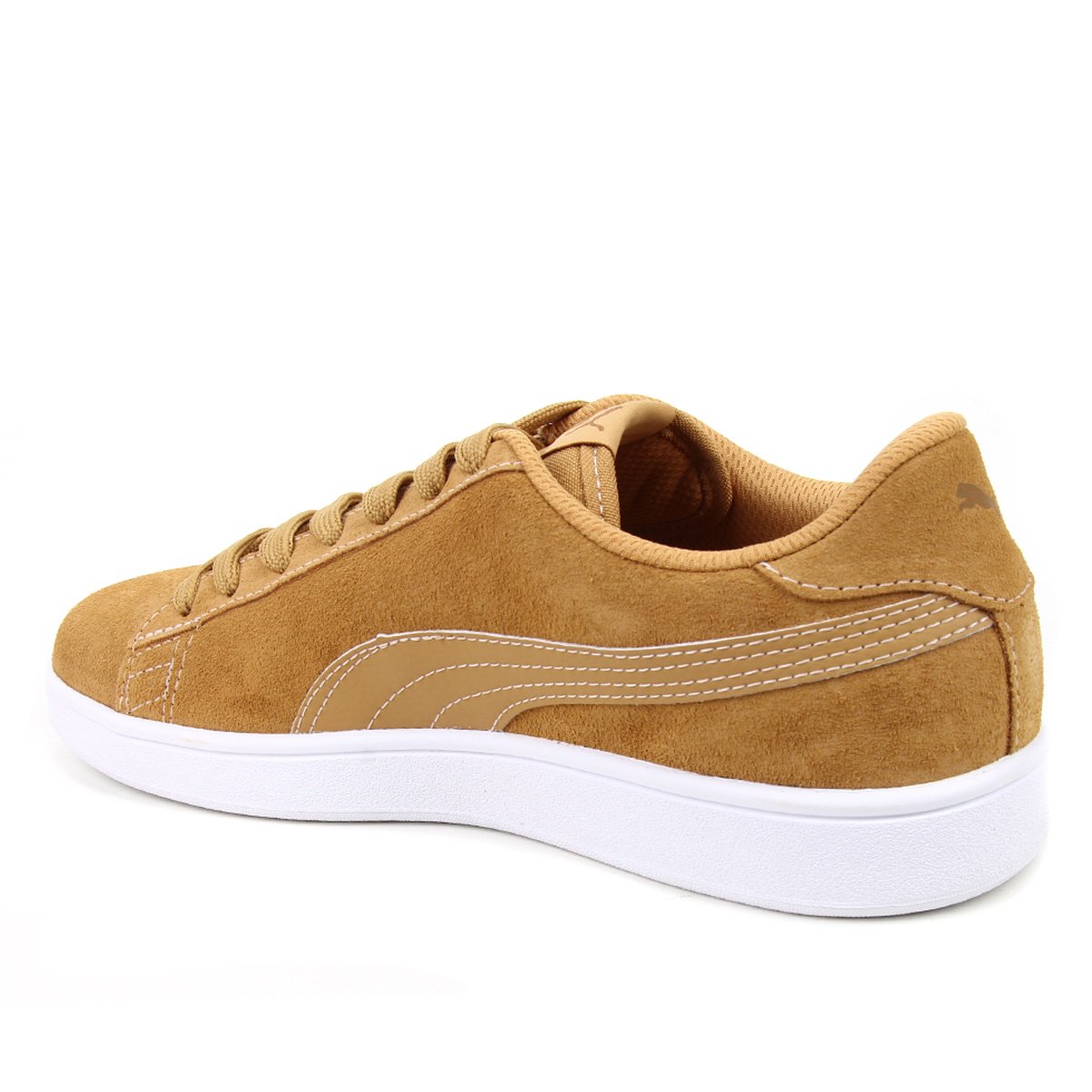Miniatura Tênis Puma Smash V2 Masculino Marrom - 42