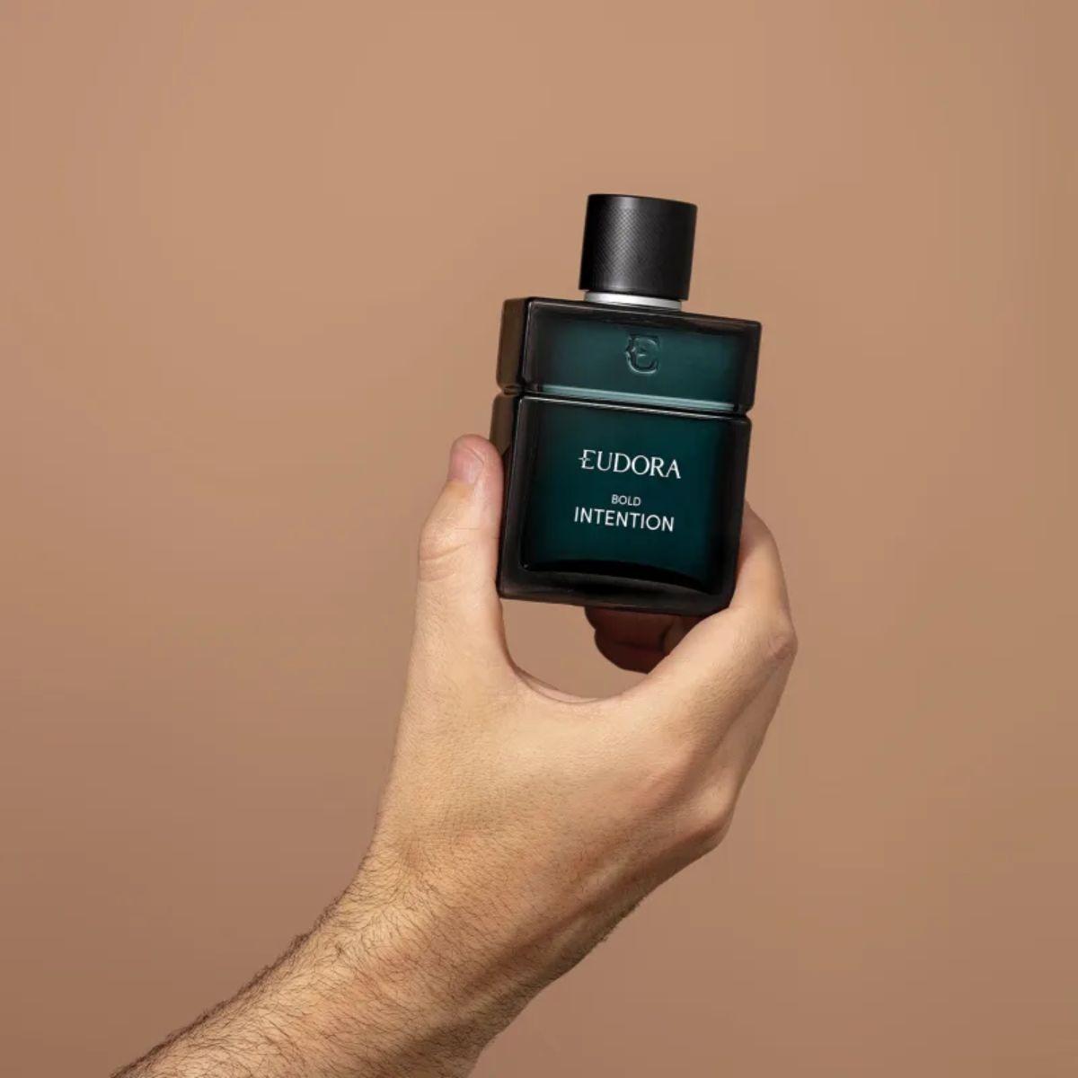 Miniatura Perfume Colônia Masculino Eudora Bold Intention 100Ml