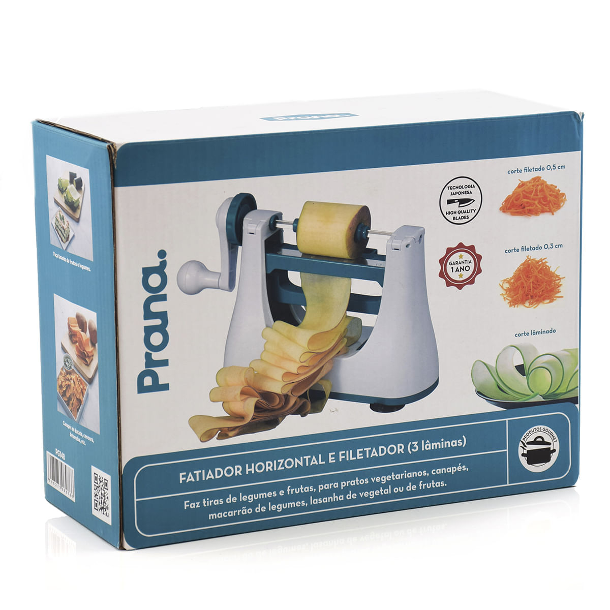 Fatiador Horizontal E Filetador 3 Lâminas - Prana