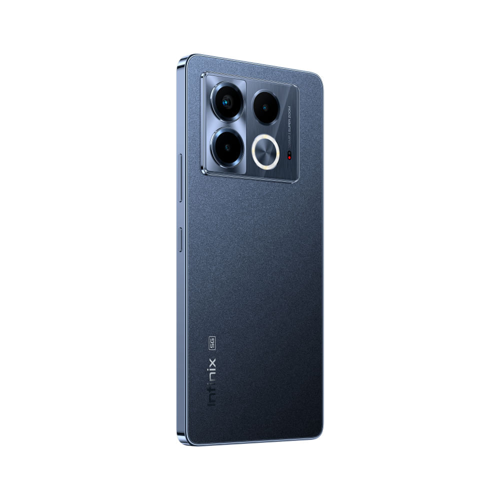 Miniatura Smartphone Infinix Note 40 5G 12GB RAM 512GB AMOLED Dual Chip NFC 6,78” + Pad de Carregamento Sem Fio - Preto