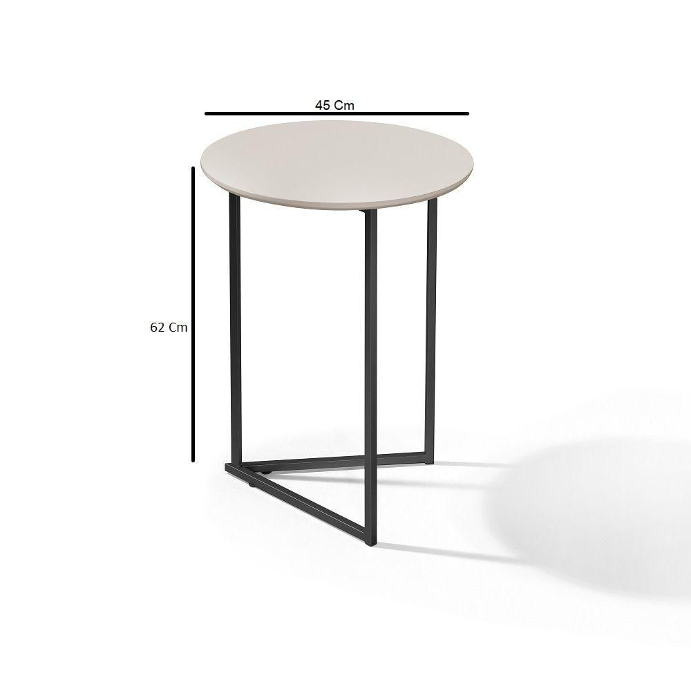 Miniatura Mesinha Para Sala Lateral Estilo Industrial Decorativo Jade