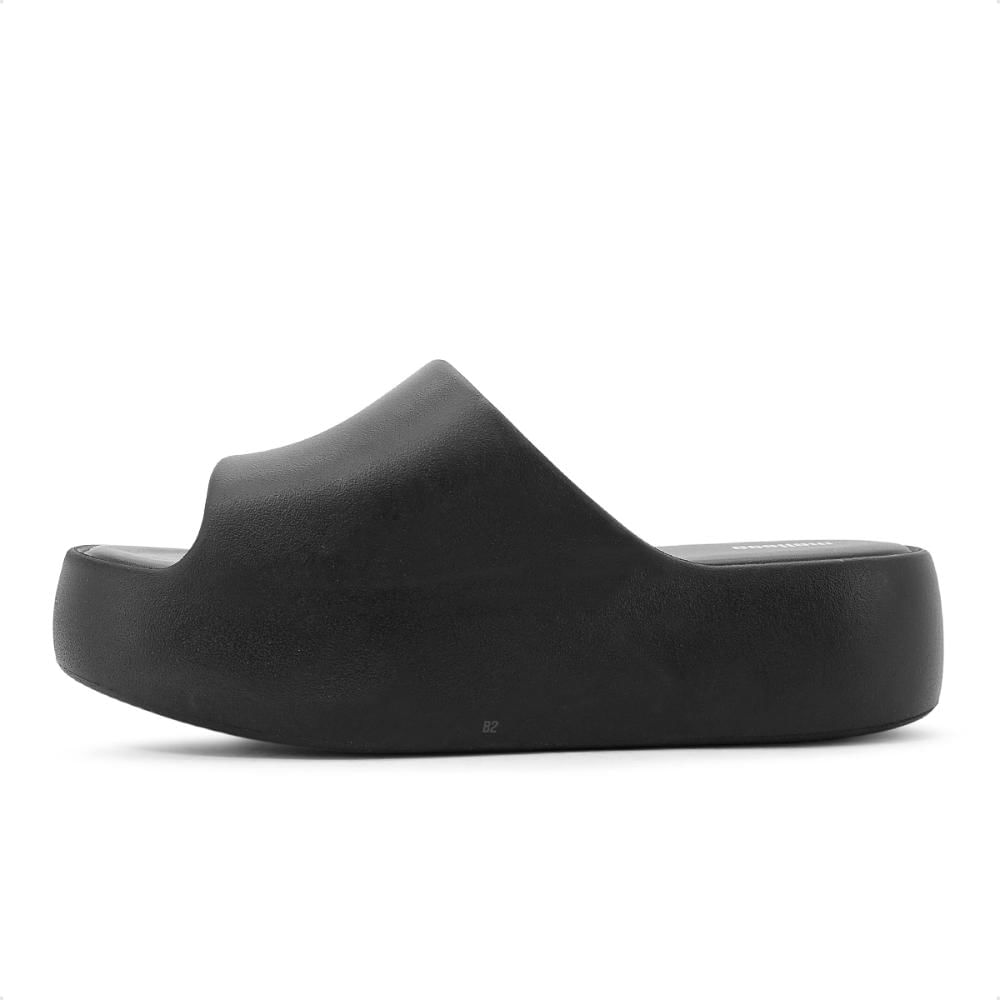 Miniatura Chinelo Slide Melissa Free Plataforma Feminina Preto - 33/34