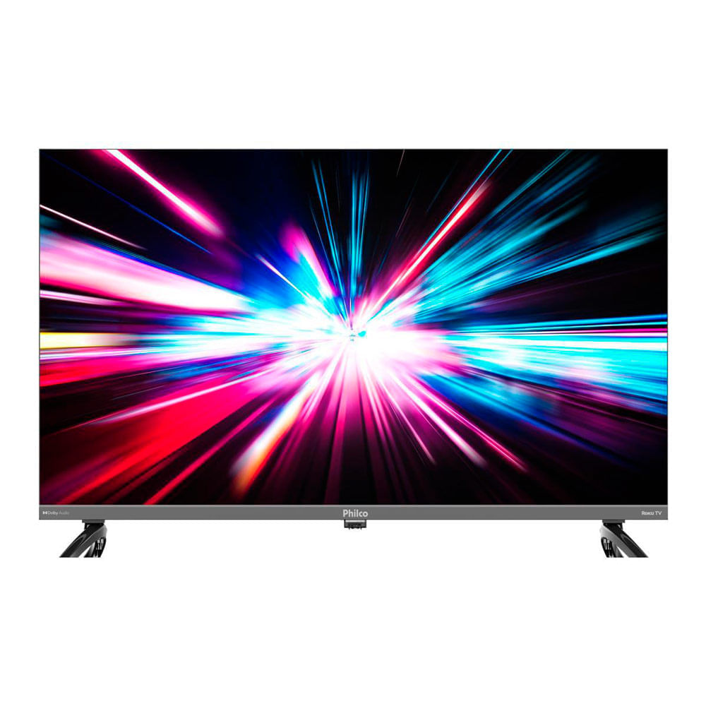 Miniatura Smart Tv Led 43" Roku TV P43KRA Dolby Áudio Philco Preta Bivolt